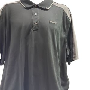 Men's Reebok Golf Short sleeve Polo button Shirt XL